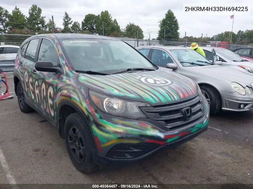 2HKRM4H33DH694225 2013 Honda Cr-V Lx