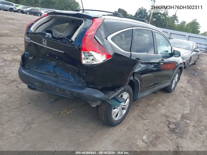 2HKRM3H76DH502311 2013 Honda Cr-V Ex-L