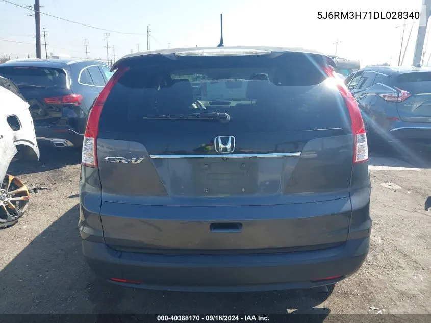 2013 Honda Cr-V Exl VIN: 5J6RM3H71DL028340 Lot: 40368170