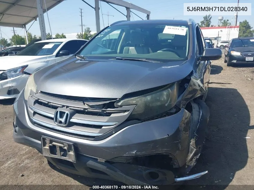 5J6RM3H71DL028340 2013 Honda Cr-V Exl