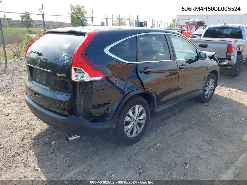 2013 Honda Cr-V Ex VIN: 5J6RM4H50DL005524 Lot: 40382882