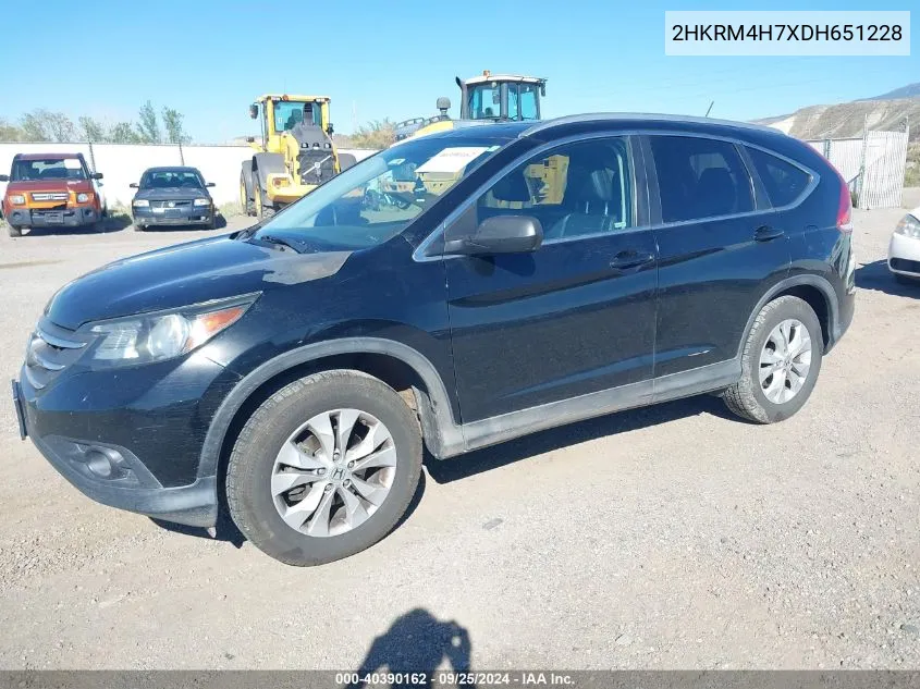 2HKRM4H7XDH651228 2013 Honda Cr-V Ex-L