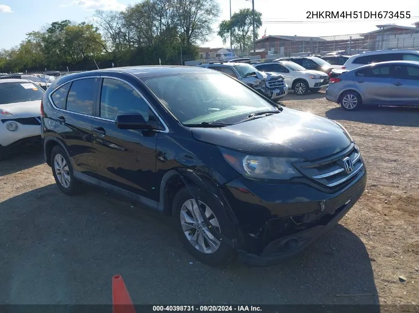 2HKRM4H51DH673455 2013 Honda Cr-V Ex