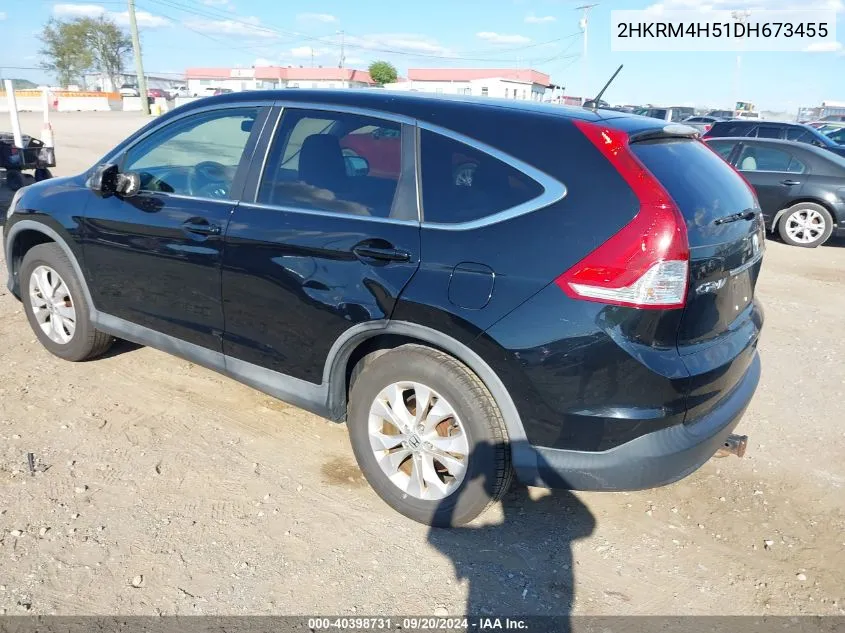 2HKRM4H51DH673455 2013 Honda Cr-V Ex