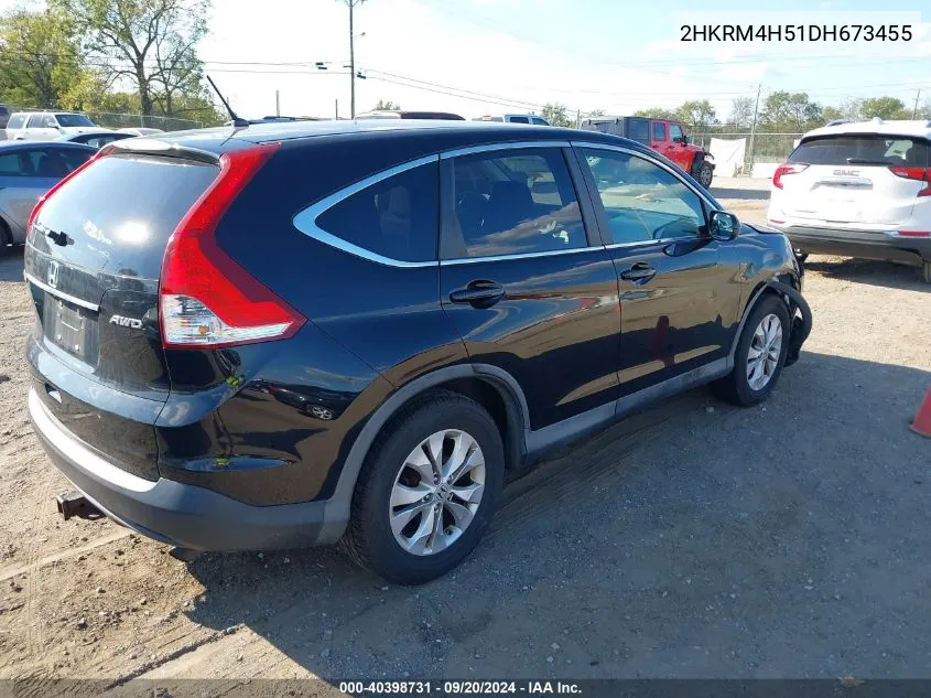 2HKRM4H51DH673455 2013 Honda Cr-V Ex