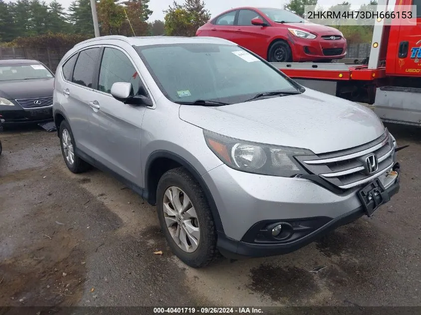 2HKRM4H73DH666153 2013 Honda Cr-V Ex-L