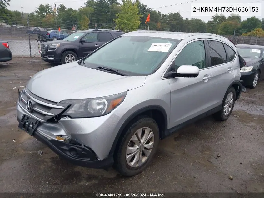 2HKRM4H73DH666153 2013 Honda Cr-V Ex-L