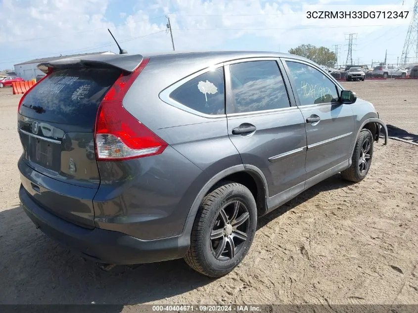 3CZRM3H33DG712347 2013 Honda Cr-V Lx