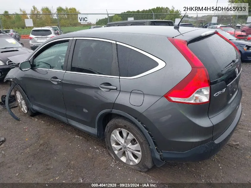 2HKRM4H54DH665933 2013 Honda Cr-V Ex