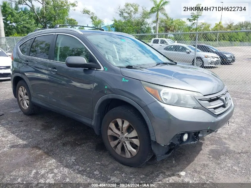 2HKRM4H71DH622734 2013 Honda Cr-V Exl