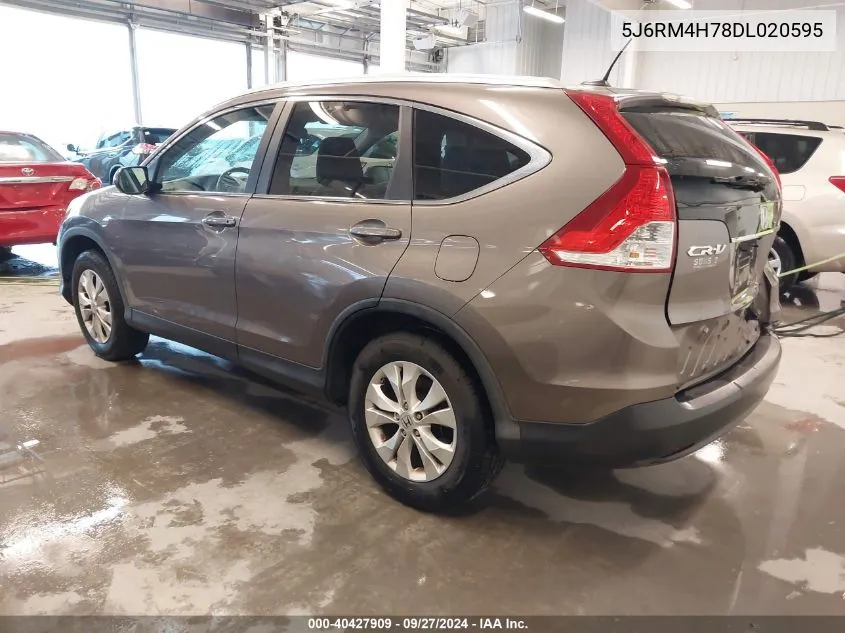 5J6RM4H78DL020595 2013 Honda Cr-V Ex-L