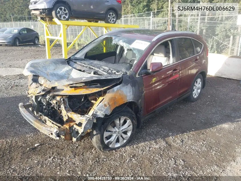 5J6RM4H76DL006629 2013 Honda Cr-V Exl