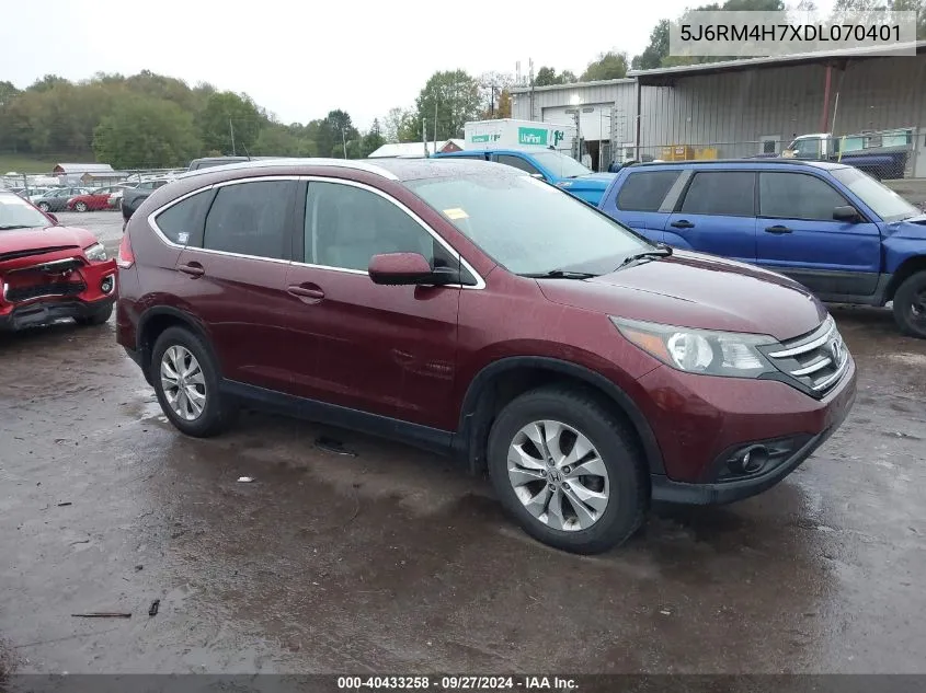 5J6RM4H7XDL070401 2013 Honda Cr-V Ex-L