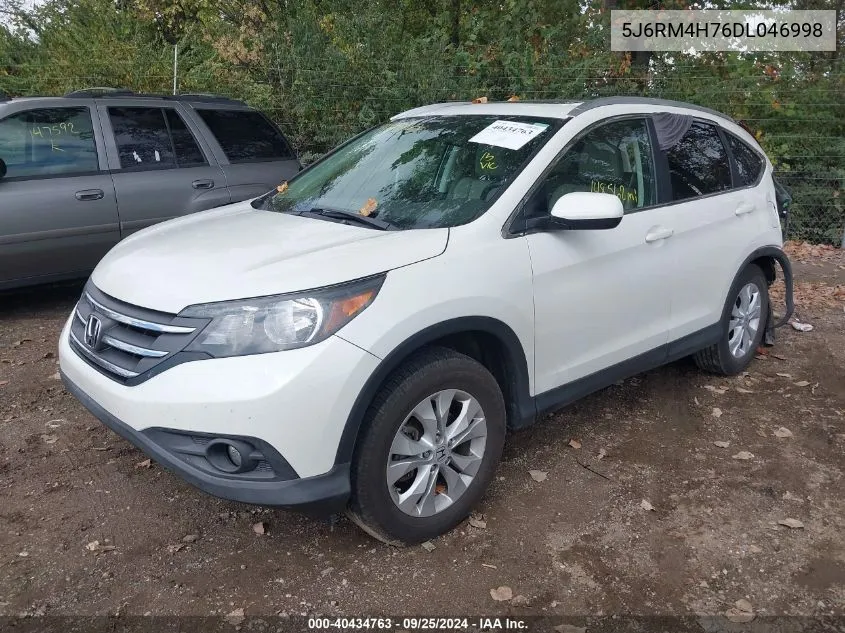 5J6RM4H76DL046998 2013 Honda Cr-V Ex-L