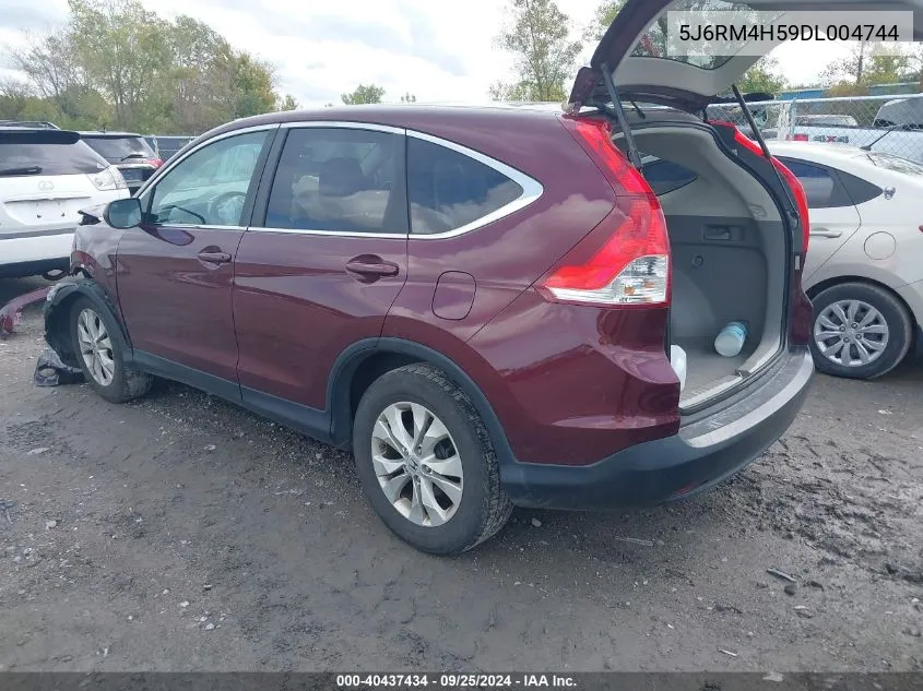 2013 Honda Cr-V Ex VIN: 5J6RM4H59DL004744 Lot: 40437434