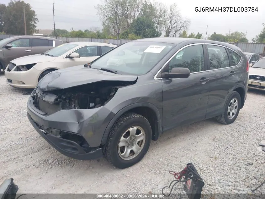 2013 Honda Cr-V Lx VIN: 5J6RM4H37DL003784 Lot: 40439082