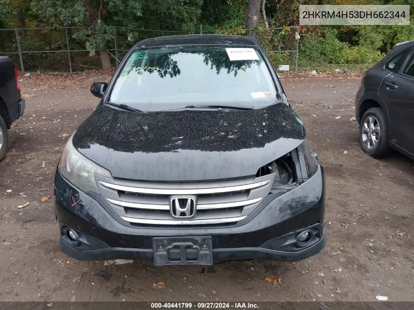 2013 Honda Cr-V Ex VIN: 2HKRM4H53DH662344 Lot: 40441799