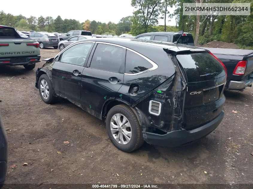 2HKRM4H53DH662344 2013 Honda Cr-V Ex