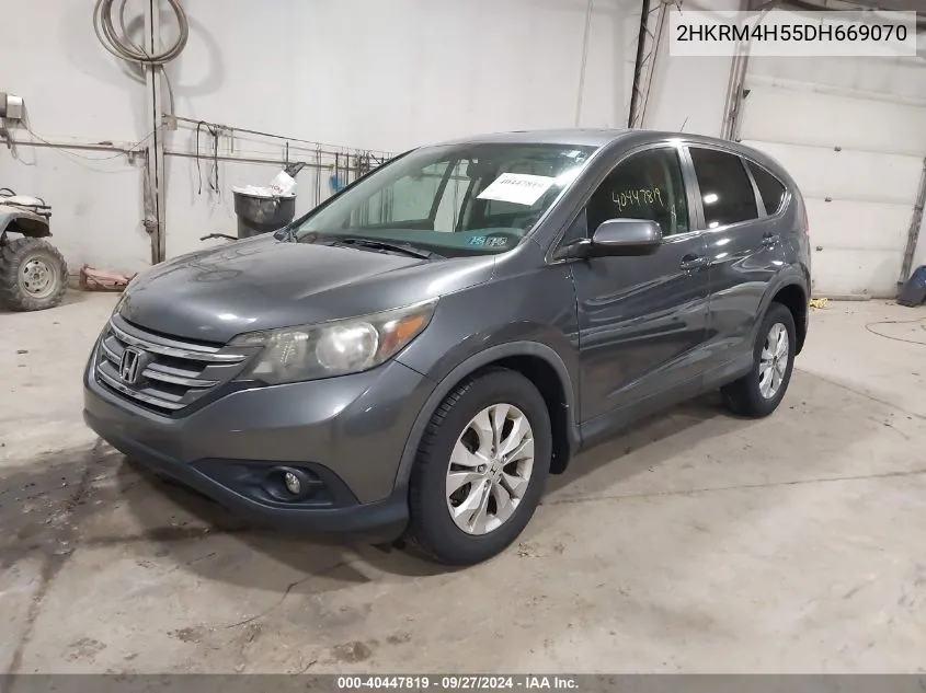 2013 Honda Cr-V Ex VIN: 2HKRM4H55DH669070 Lot: 40447819