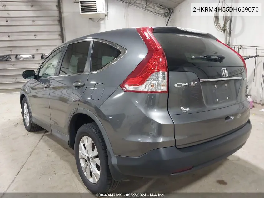 2013 Honda Cr-V Ex VIN: 2HKRM4H55DH669070 Lot: 40447819