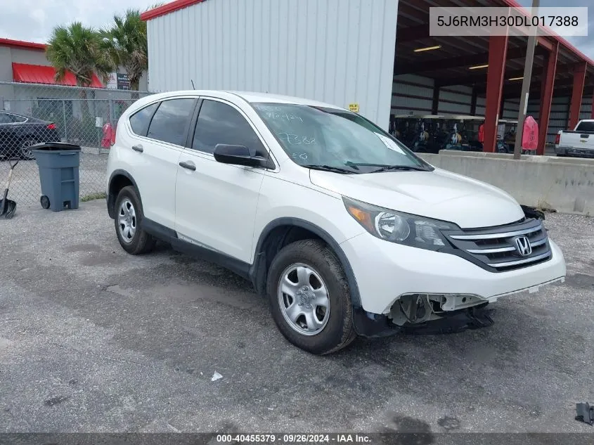 5J6RM3H30DL017388 2013 Honda Cr-V Lx