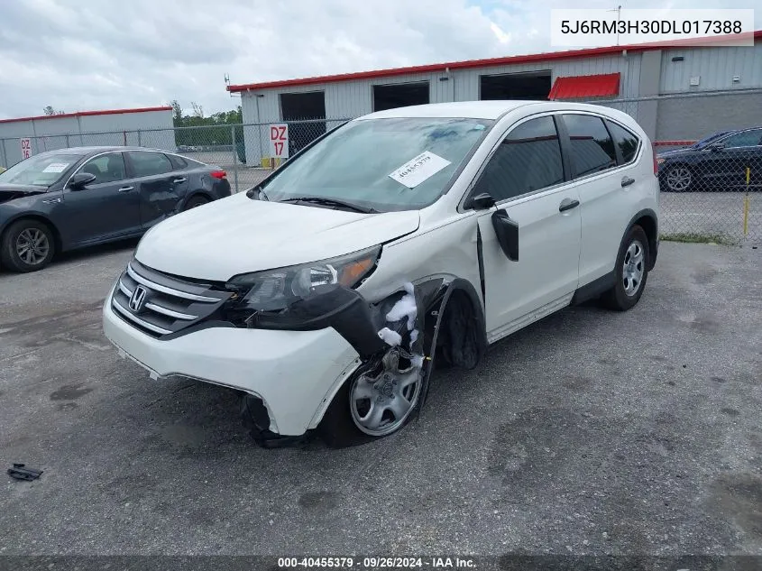 5J6RM3H30DL017388 2013 Honda Cr-V Lx