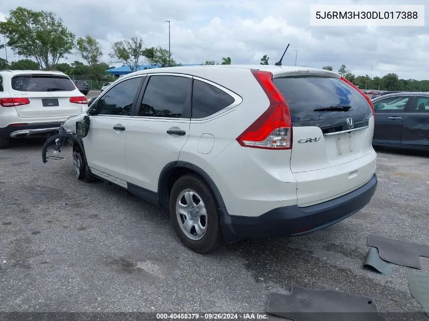 5J6RM3H30DL017388 2013 Honda Cr-V Lx