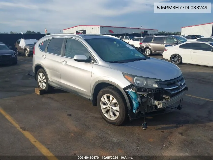 2013 Honda Cr-V Ex-L VIN: 5J6RM3H77DL033249 Lot: 40460470