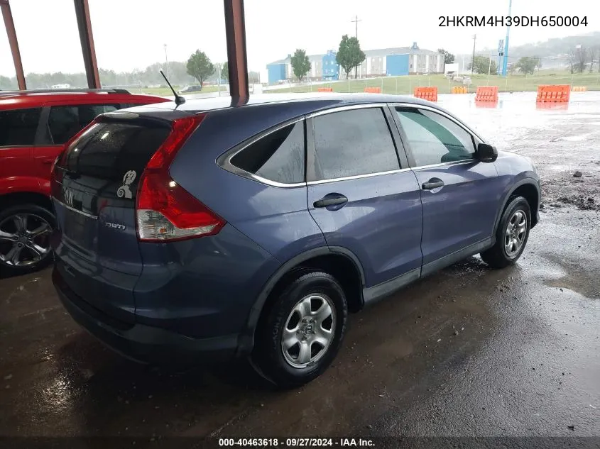 2HKRM4H39DH650004 2013 Honda Cr-V Lx