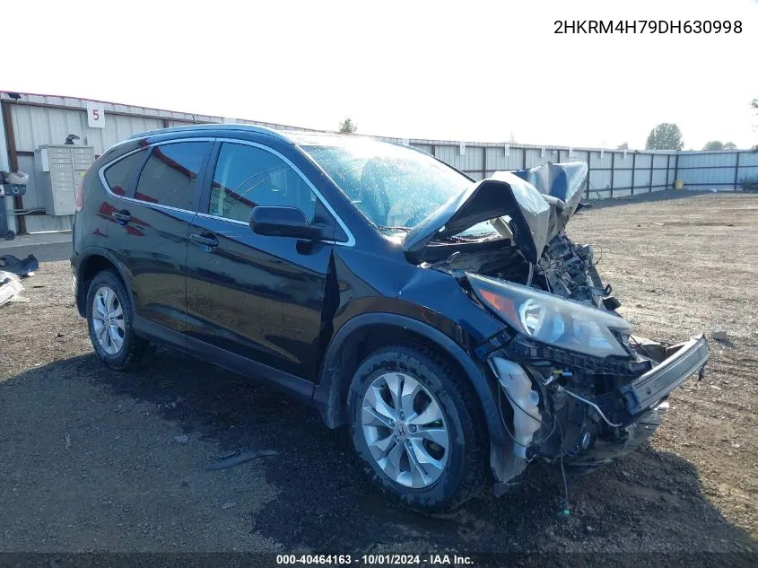 2HKRM4H79DH630998 2013 Honda Cr-V Ex-L