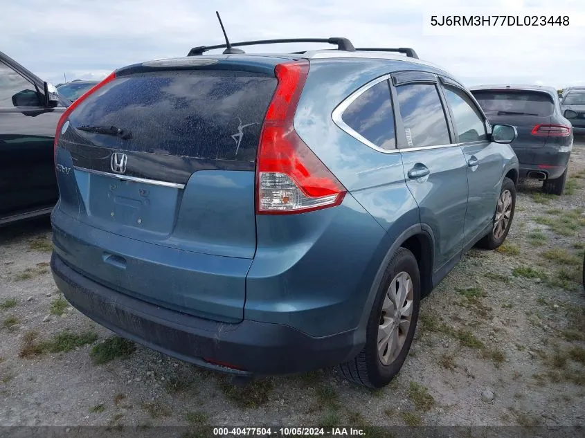 5J6RM3H77DL023448 2013 Honda Cr-V Exl