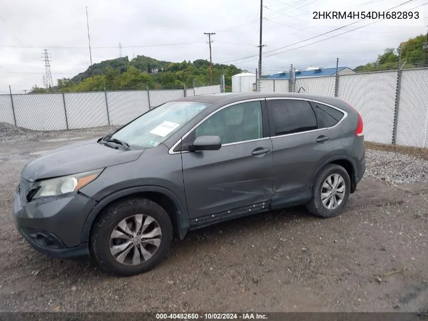 2013 Honda Cr-V Ex VIN: 2HKRM4H54DH682893 Lot: 40482650