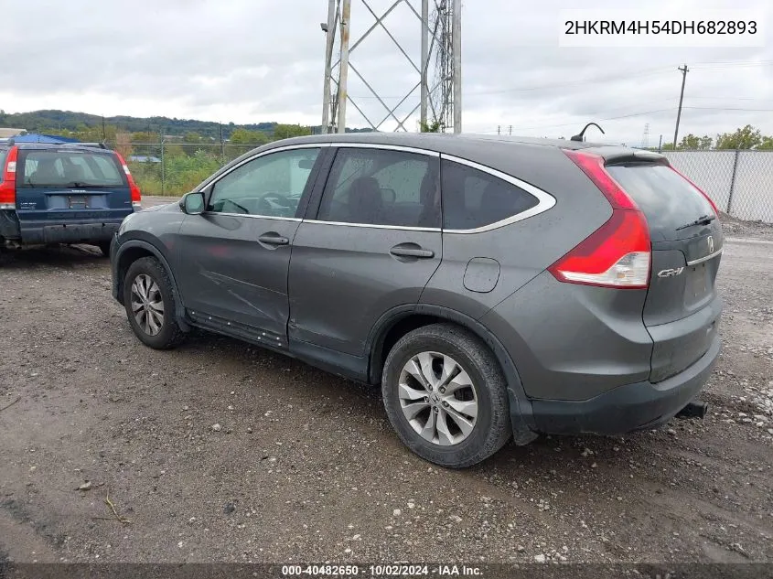 2HKRM4H54DH682893 2013 Honda Cr-V Ex