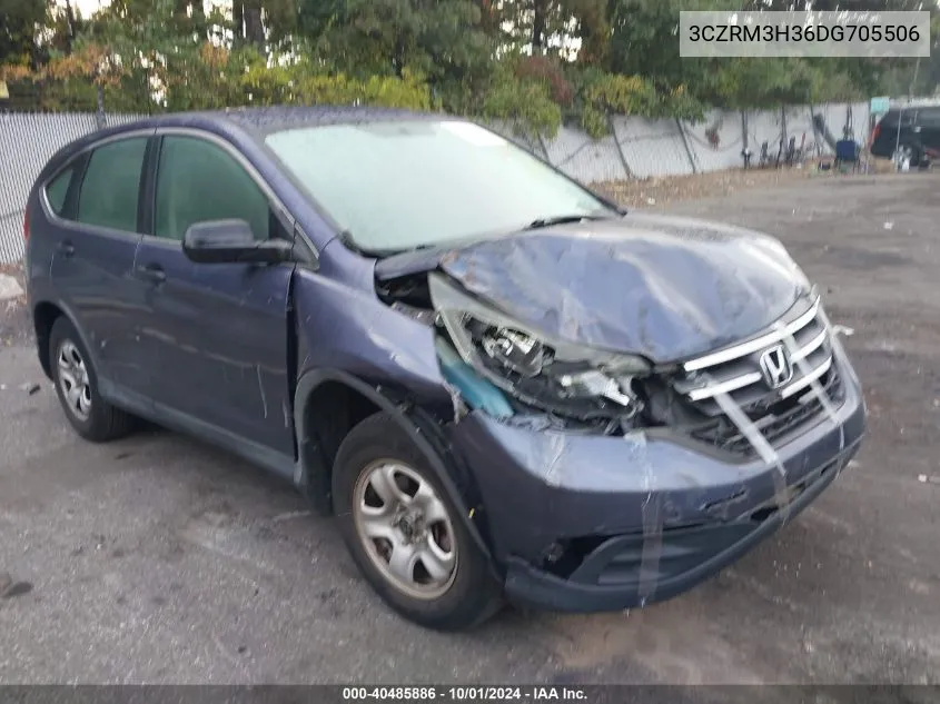 3CZRM3H36DG705506 2013 Honda Cr-V Lx