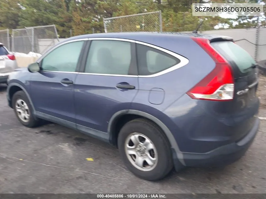 3CZRM3H36DG705506 2013 Honda Cr-V Lx