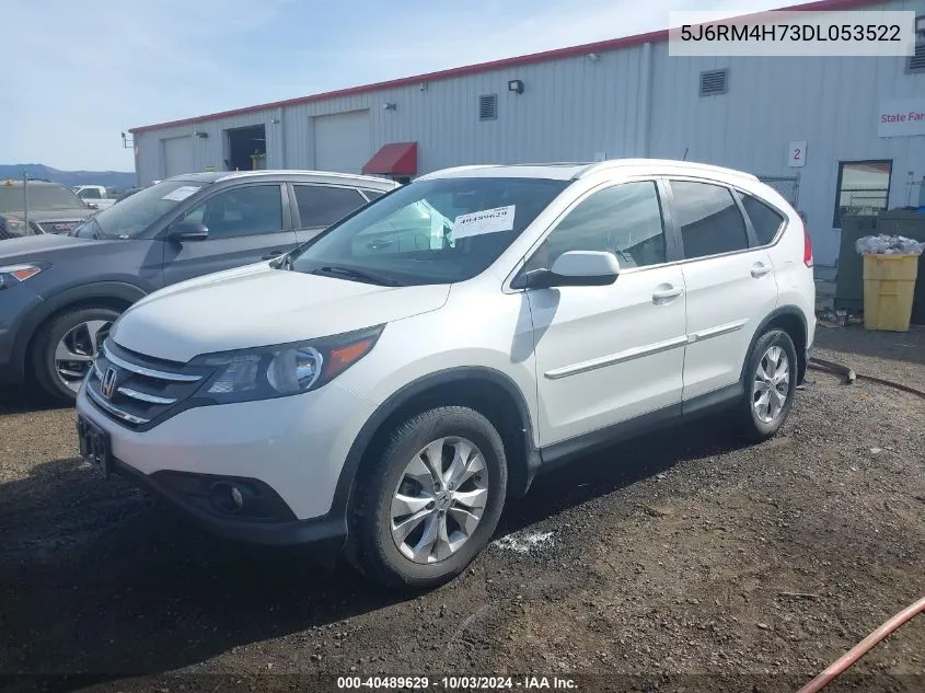 5J6RM4H73DL053522 2013 Honda Cr-V Ex-L