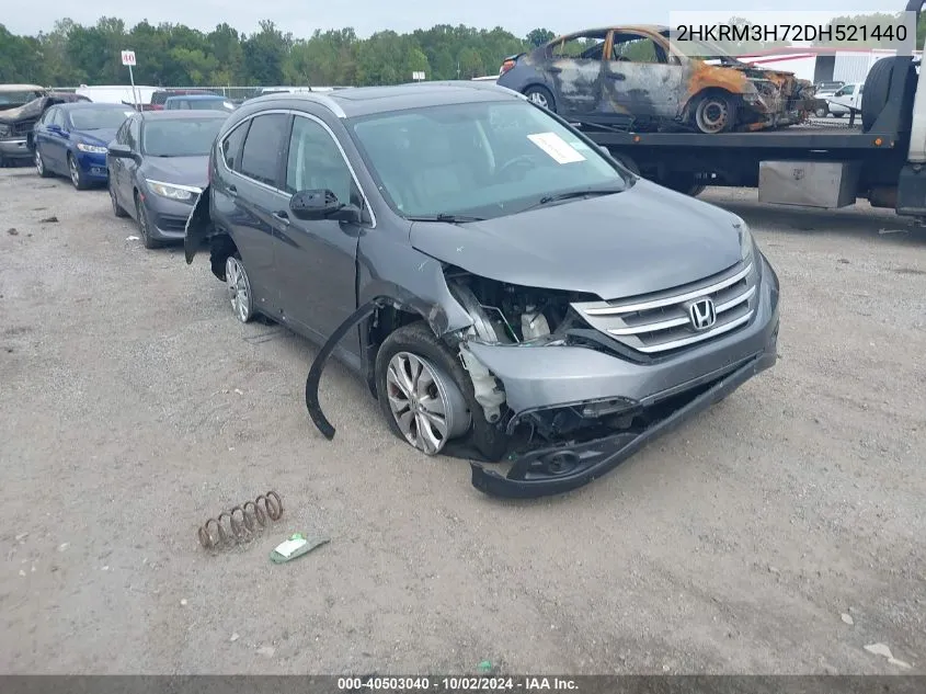 2HKRM3H72DH521440 2013 Honda Cr-V Ex-L