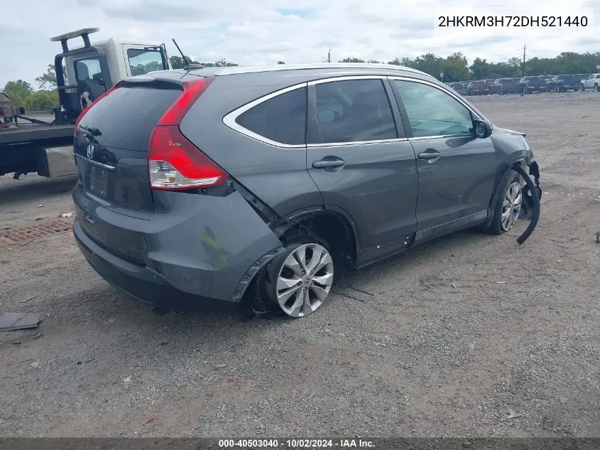 2HKRM3H72DH521440 2013 Honda Cr-V Ex-L