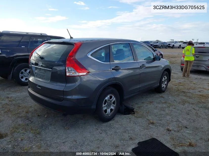 3CZRM3H33DG705625 2013 Honda Cr-V Lx