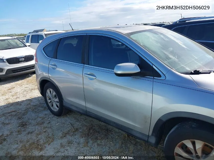 2013 Honda Cr-V Ex VIN: 2HKRM3H52DH506029 Lot: 40506503