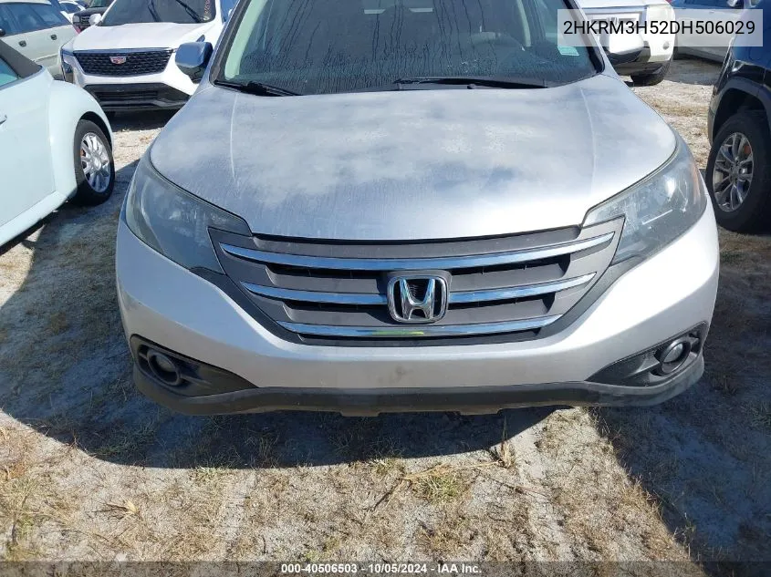 2013 Honda Cr-V Ex VIN: 2HKRM3H52DH506029 Lot: 40506503