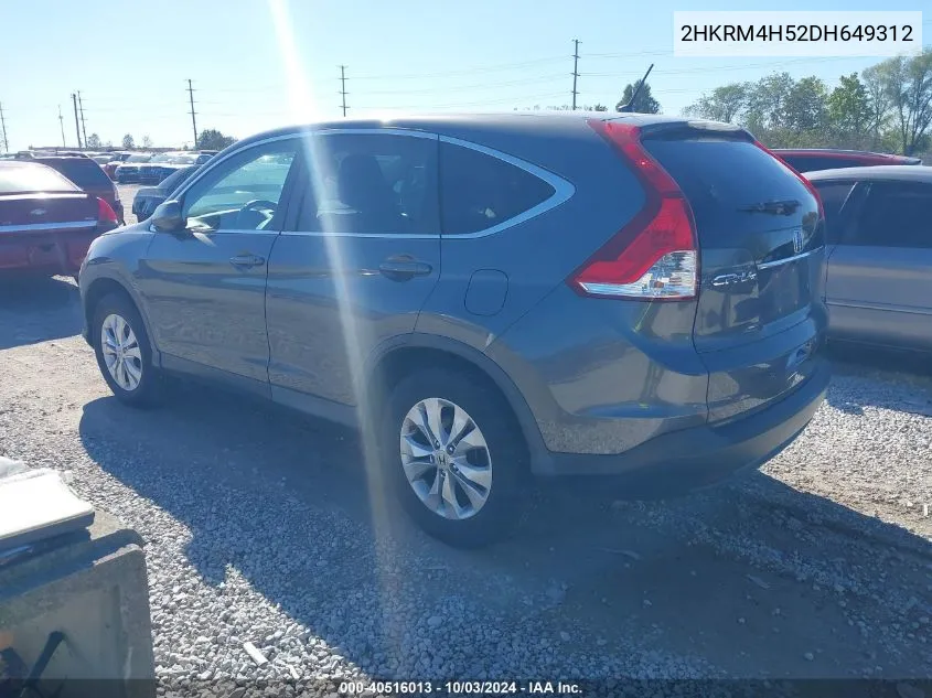 2013 Honda Cr-V Ex VIN: 2HKRM4H52DH649312 Lot: 40516013