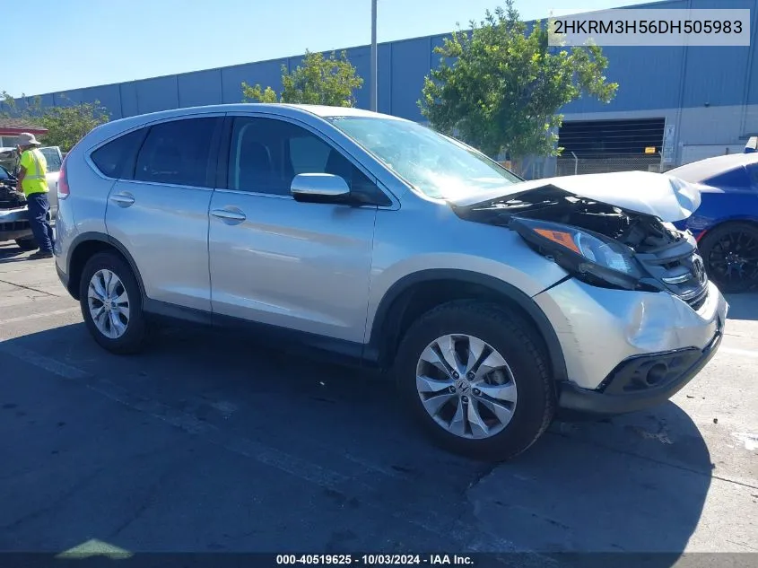 2013 Honda Cr-V Ex VIN: 2HKRM3H56DH505983 Lot: 40519625