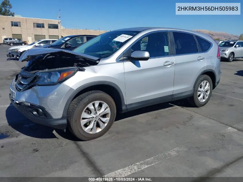 2013 Honda Cr-V Ex VIN: 2HKRM3H56DH505983 Lot: 40519625