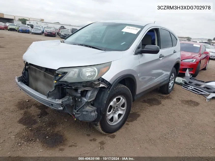 3CZRM3H3XDG702978 2013 Honda Cr-V Lx