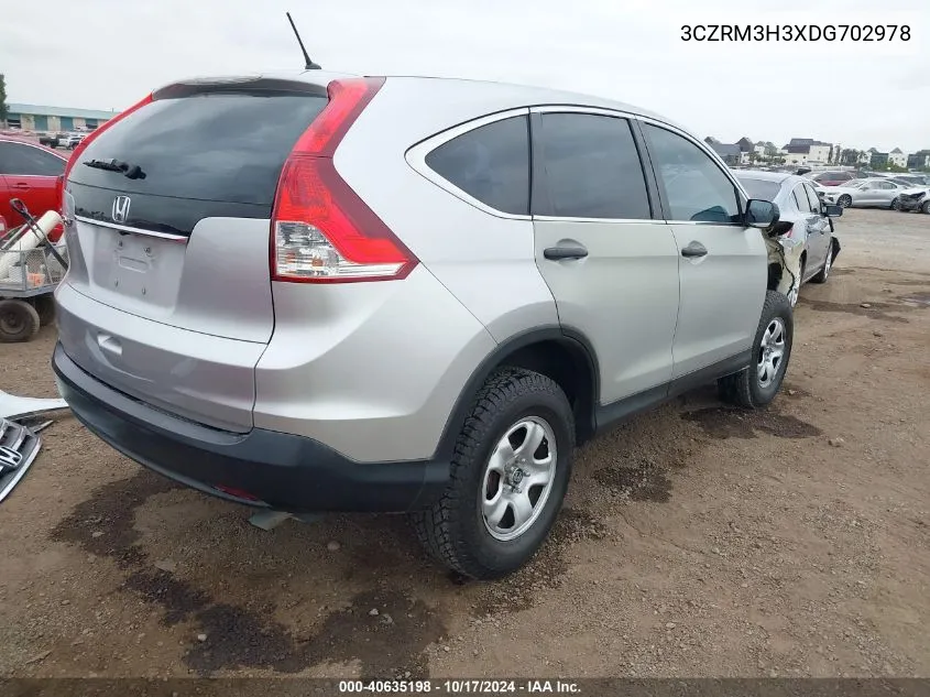 3CZRM3H3XDG702978 2013 Honda Cr-V Lx