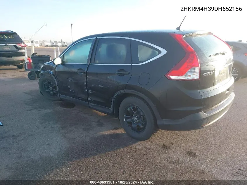 2013 Honda Cr-V Lx VIN: 2HKRM4H39DH652156 Lot: 40691981