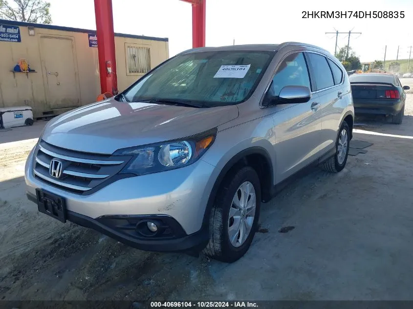 2HKRM3H74DH508835 2013 Honda Cr-V Ex-L