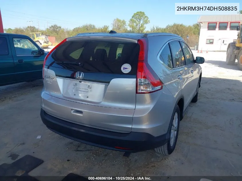 2HKRM3H74DH508835 2013 Honda Cr-V Ex-L