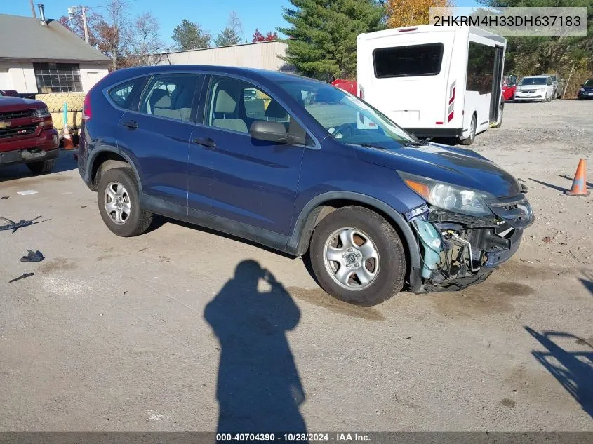 2HKRM4H33DH637183 2013 Honda Cr-V Lx